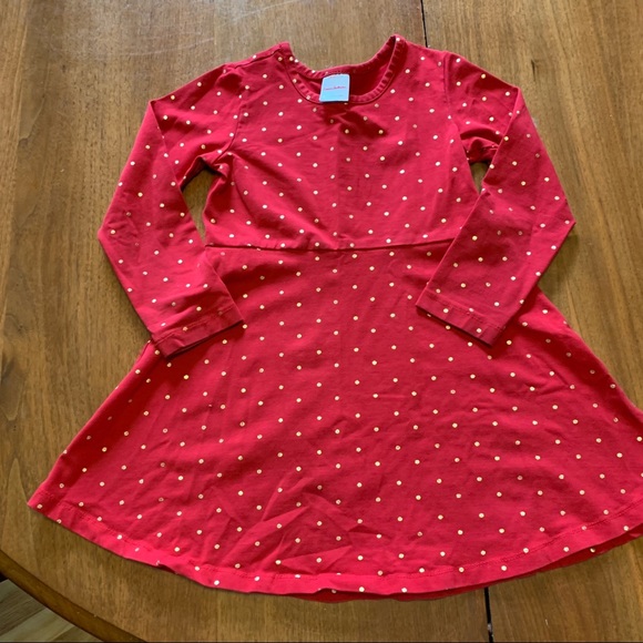 Hanna Andersson red holiday dress 4 - Picture 2 of 7